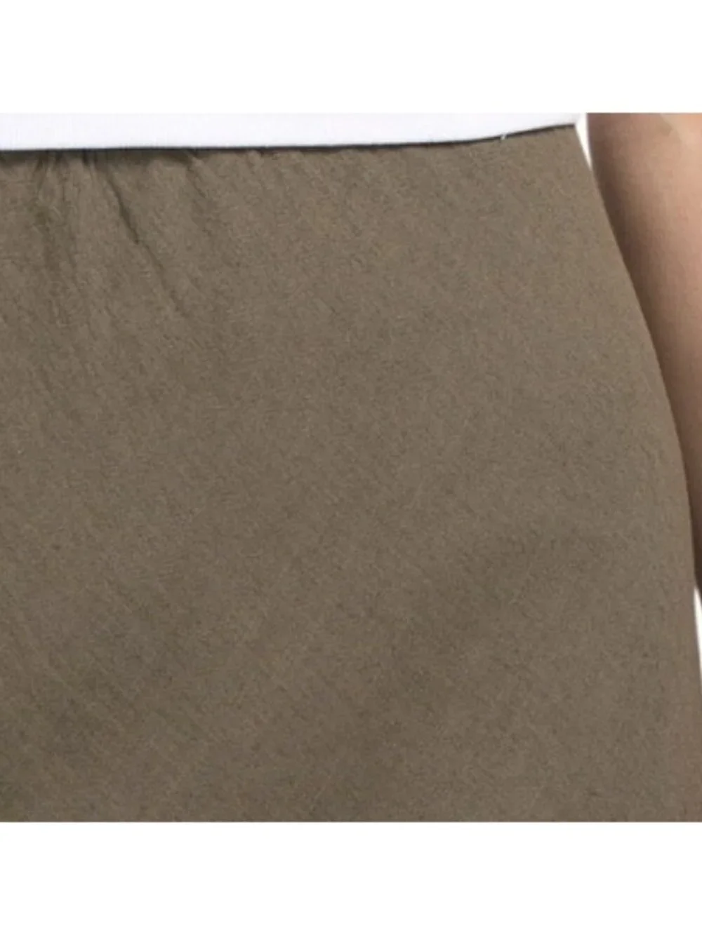 ROSEMARINE Made In Italy Linen Blend A-line Maxi Skirt